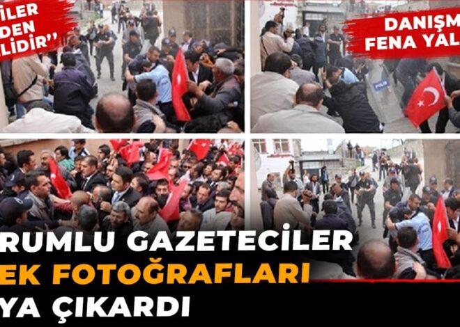 Danışmanlar fena yalanlandı: Erzurumlu gazeteciler gerçek fotoğrafları ortaya çıkardı